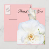 Carte Postale Roses blanches_ (Devant / Derrière)