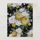 Carte Postale Roses d'aquarelle 8 (Devant)