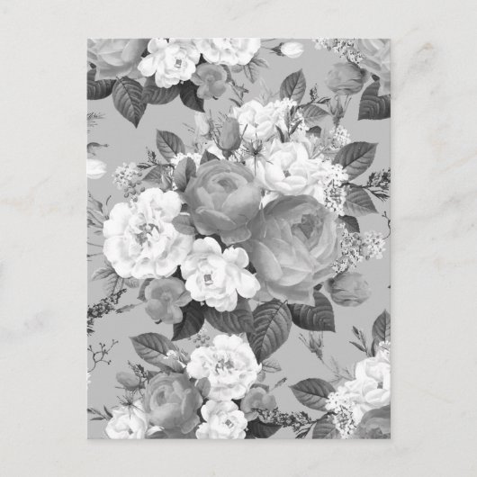 Carte Postale Roses d'aquarelle 9 (Devant)