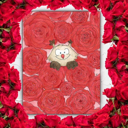 Carte postale ROSES de Nicole Janes