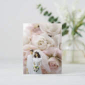 Carte Postale Roses de topper de gâteau (Debout devant)