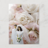 Carte Postale Roses de topper de gâteau (Devant)