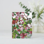 Carte Postale Roses d'escalade - verre souillé (Debout devant)