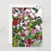 Carte Postale Roses d'escalade - verre souillé (Devant / Derrière)