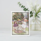 Carte Postale Roses d'été par Anne Anderson (Debout devant)