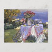 Carte Postale Roses en bord de mer (Devant)