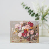 Carte Postale Roses et marguerites (Debout devant)