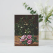 Carte Postale Roses et myrtles par Otto Didrik Otte (Debout devant)