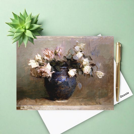 Carte Postale Roses par Abbott Handerson Thayer