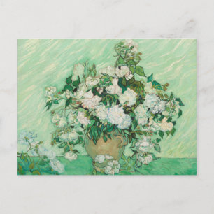 Carte Postale Roses par Vincent van Gogh