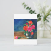 Carte Postale Roses pour Mon Amour (Debout devant)