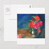 Carte Postale Roses pour Mon Amour (Devant / Derrière)
