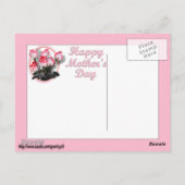 Carte Postale Roses pour une personne spéciale pour la fête des (Dos)