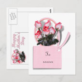 Carte Postale Roses pour une personne spéciale pour la fête des  (Devant / Derrière)