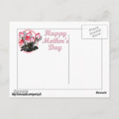 Carte Postale Roses pour une personne spéciale pour la fête des  (Dos)