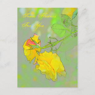 Carte Postale Roses, procurez-vous de magnifiques roses ici ! Ca