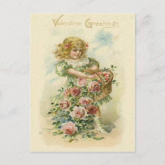 Carte Postale Roses roses roses roses mignonnes (Devant)