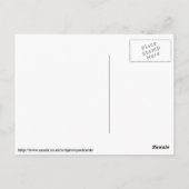 Carte Postale Roses rouges (Dos)