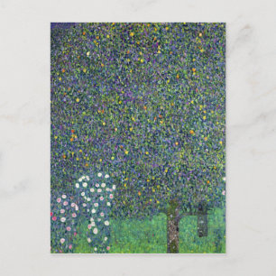 Carte Postale Roses sous les arbres, c.1905