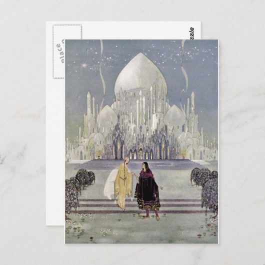 Carte Postale Rosette et le prince Charmant (Devant / Derrière)