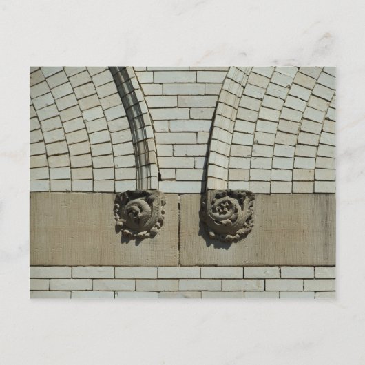 Carte Postale Rosettes sculptées de Winchester (Devant)