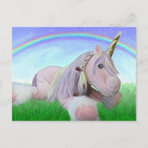 Carte Postale Rosey la licorne