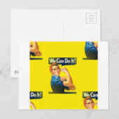 Carte Postale rosie (Devant / Derrière)