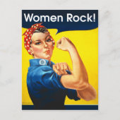 Carte Postale Rosie le Riveter ~ (Devant)