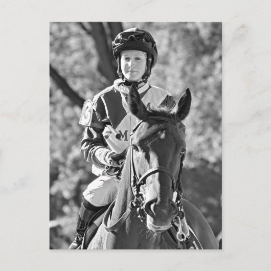 Carte Postale Rosie Napravnik sur Delaunay L'enjeu du Vanderbilt (Devant)