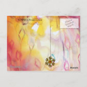 Carte Postale ROSINA / Bal de mascarade vénitienne (Dos)