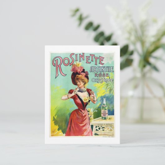 Carte Postale Rosinette Absinthe (Debout devant)