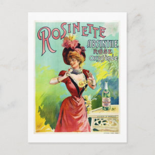Carte Postale Rosinette Absinthe