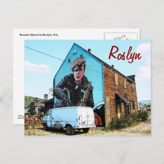 Carte postale Roslyn (Devant / Derrière)