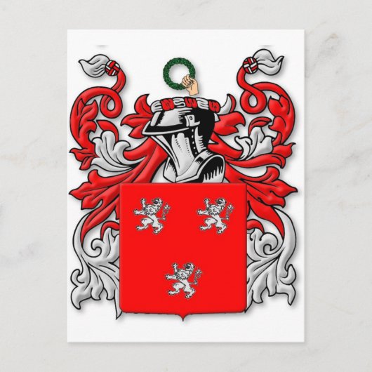 Carte Postale Ross Armoiries (Devant)