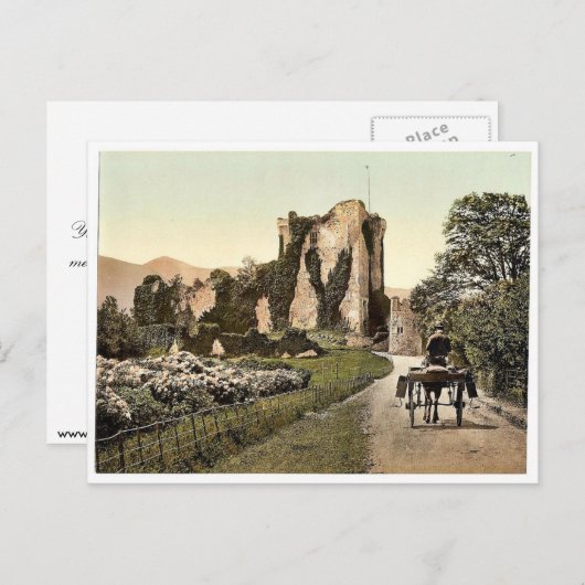 Carte Postale Ross Castle, II. Killarney. Co. Kerry, Irlande (Devant / Derrière)