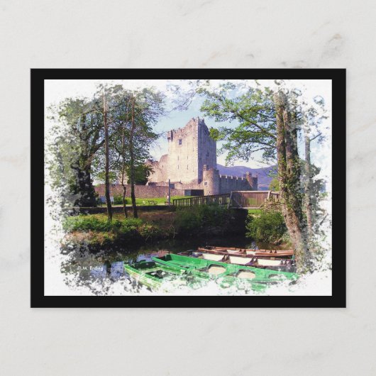 Carte postale Ross Castle Irlande (Devant)