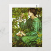 Carte postale Rossetti The Day Dream (Devant / Derrière)