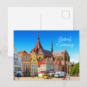 Carte Postale Rostock, Allemagne Historique Bâtiments Voir (Devant / Derrière)