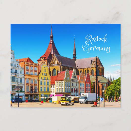 Carte Postale Rostock, Allemagne Historique Bâtiments Voir (Devant)