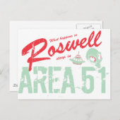 Carte Postale Roswell (Devant / Derrière)