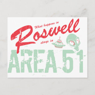 Carte Postale Roswell