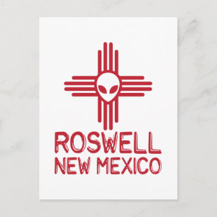 Carte Postale Roswell Nouveau-Mexique