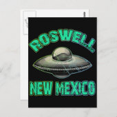 Carte Postale Roswell, Nouveau-Mexique (Devant / Derrière)