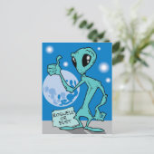 Carte Postale Roswell Ou Bust (Debout devant)