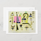Carte Postale Rosy définitif, Wassily Kandinsky (Devant / Derrière)