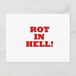Carte Postale Rot En Enfer