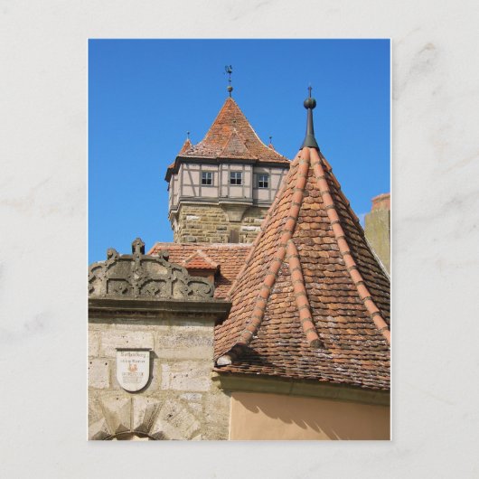 Carte Postale Rothenburg (Devant)