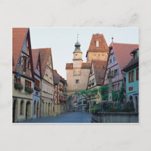 Carte Postale Rothenburg, Allemagne