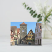 Carte Postale Rothenburg, Allemagne (Debout devant)