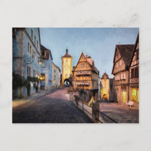 Carte Postale Rothenburg ob der Tauber